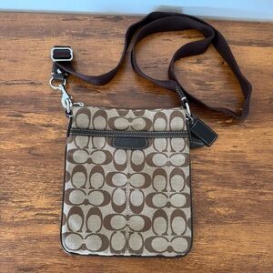 Coach Monogram Crossbody Bag